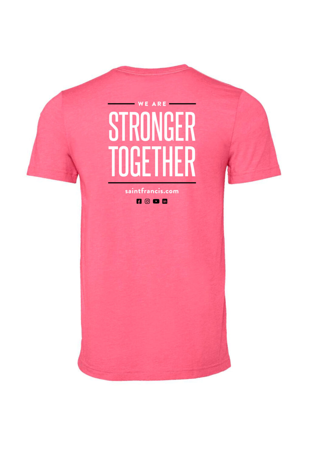 Saint Francis Hospital Pink S/S Tshirt Saint Francis Store