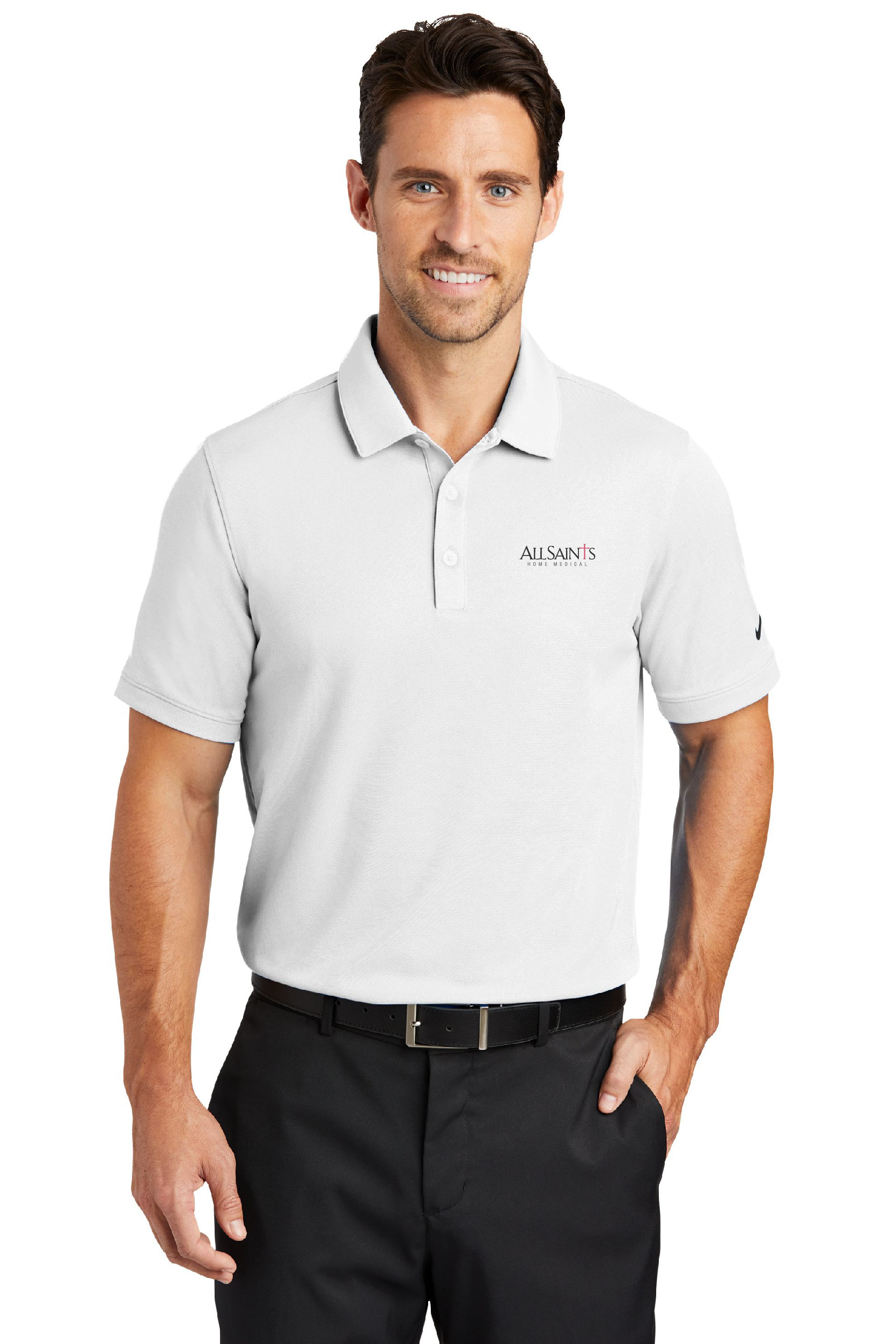 Saints polo hot sale shirt nike