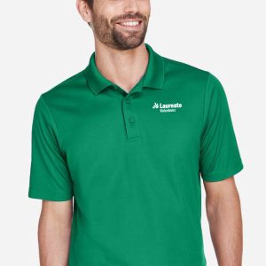 *Men's CrownLux Performance® Plaited Polo