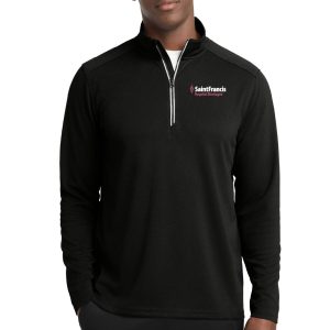 Sport-Tek® Sport-Wick® Textured 1/4-Zip Pullover