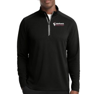 Sport-Tek® Sport-Wick® Textured 1/4-Zip Pullover