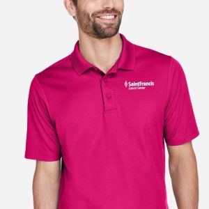 *Men's CrownLux Performance® Plaited Polo