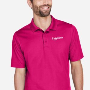 *Men's CrownLux Performance® Plaited Polo