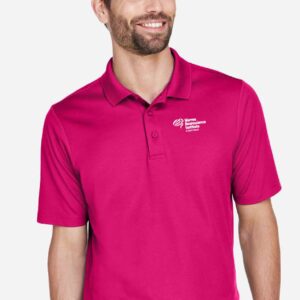 *Men's CrownLux Performance® Plaited Polo