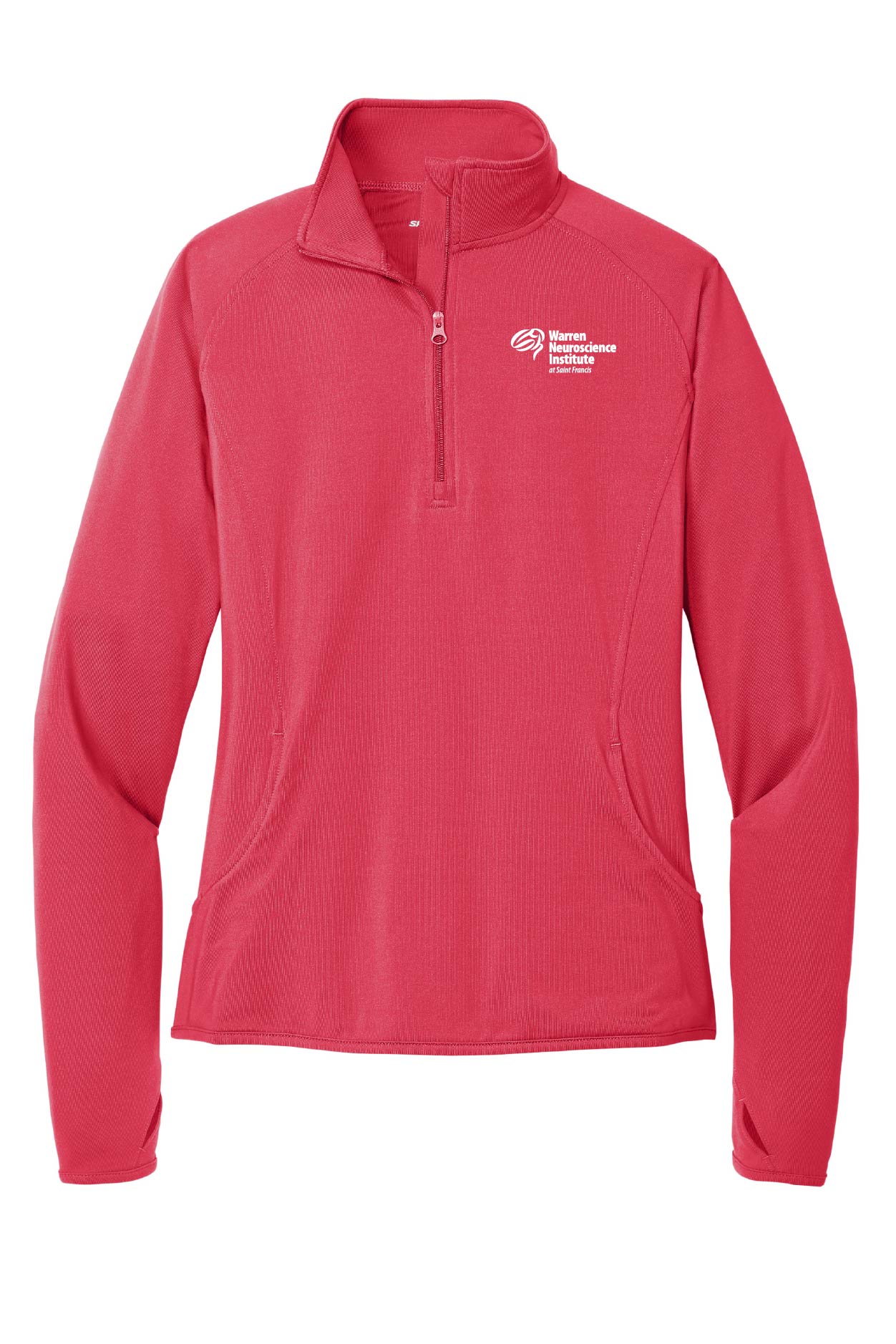 Sport-Tek® Ladies Sport-Wick® Stretch 1/4-Zip Pullover - Image 3