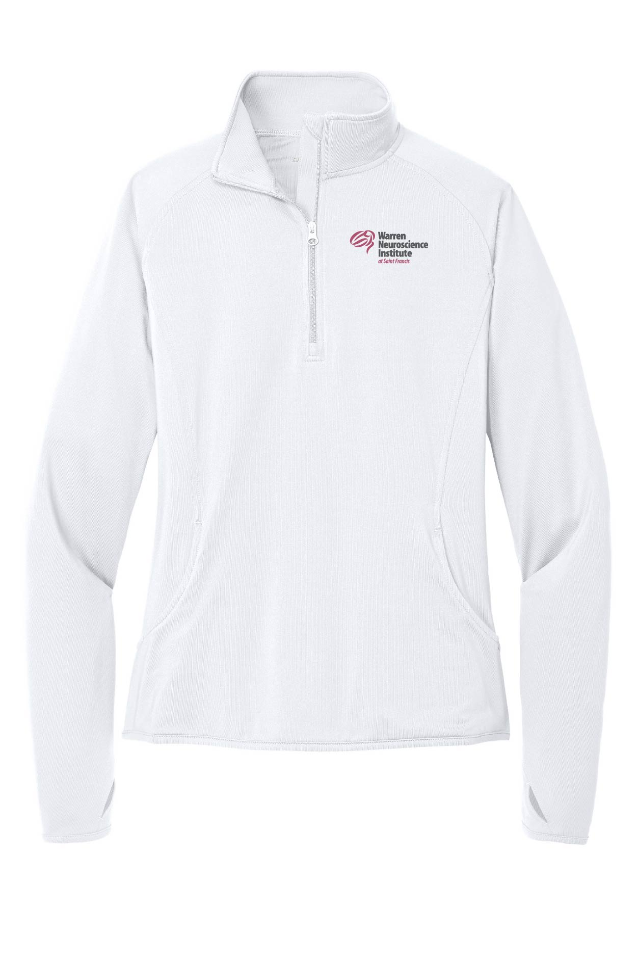Sport-Tek® Ladies Sport-Wick® Stretch 1/4-Zip Pullover - Image 2