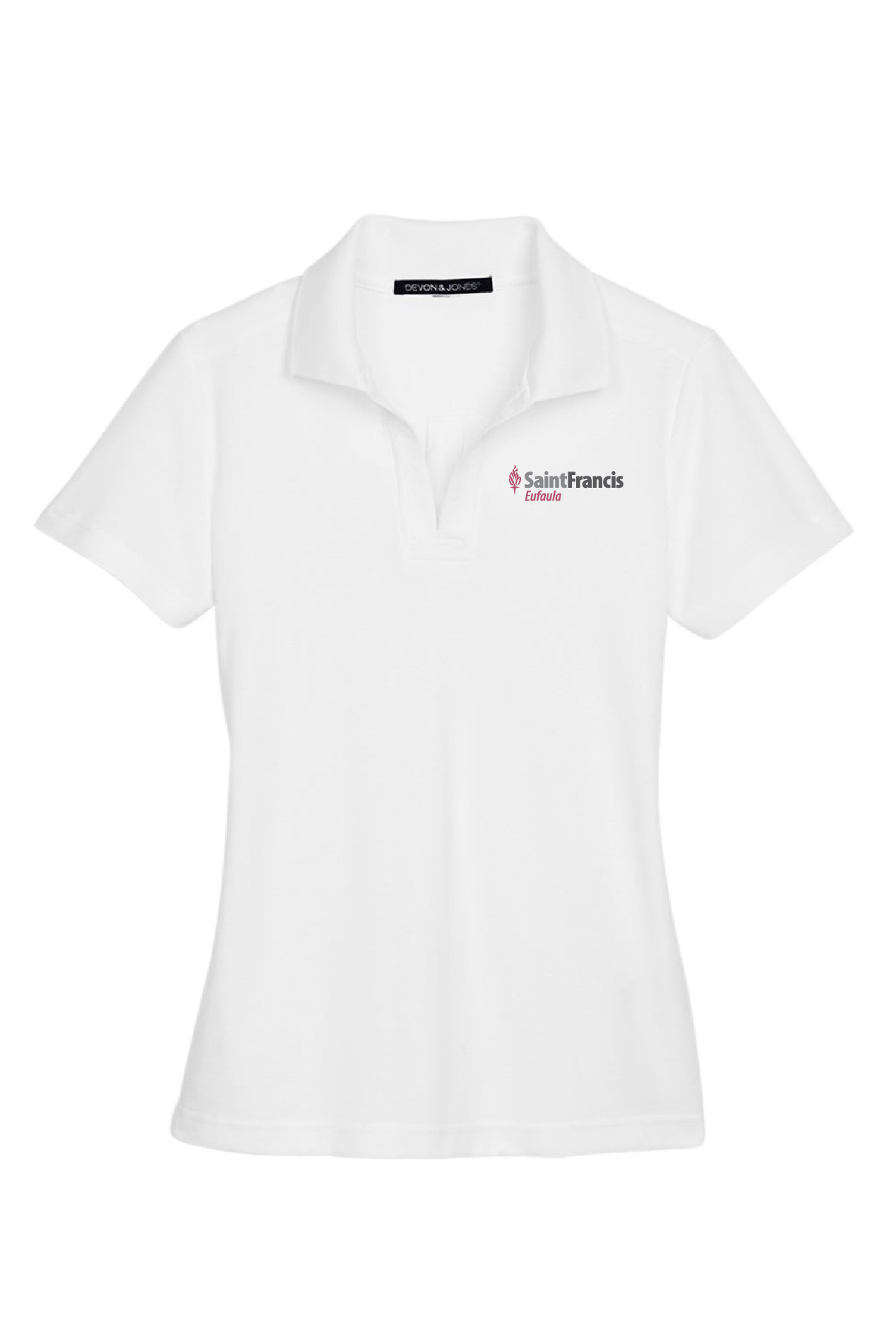 *Women's CrownLux Performance® Plaited Polo - Image 4