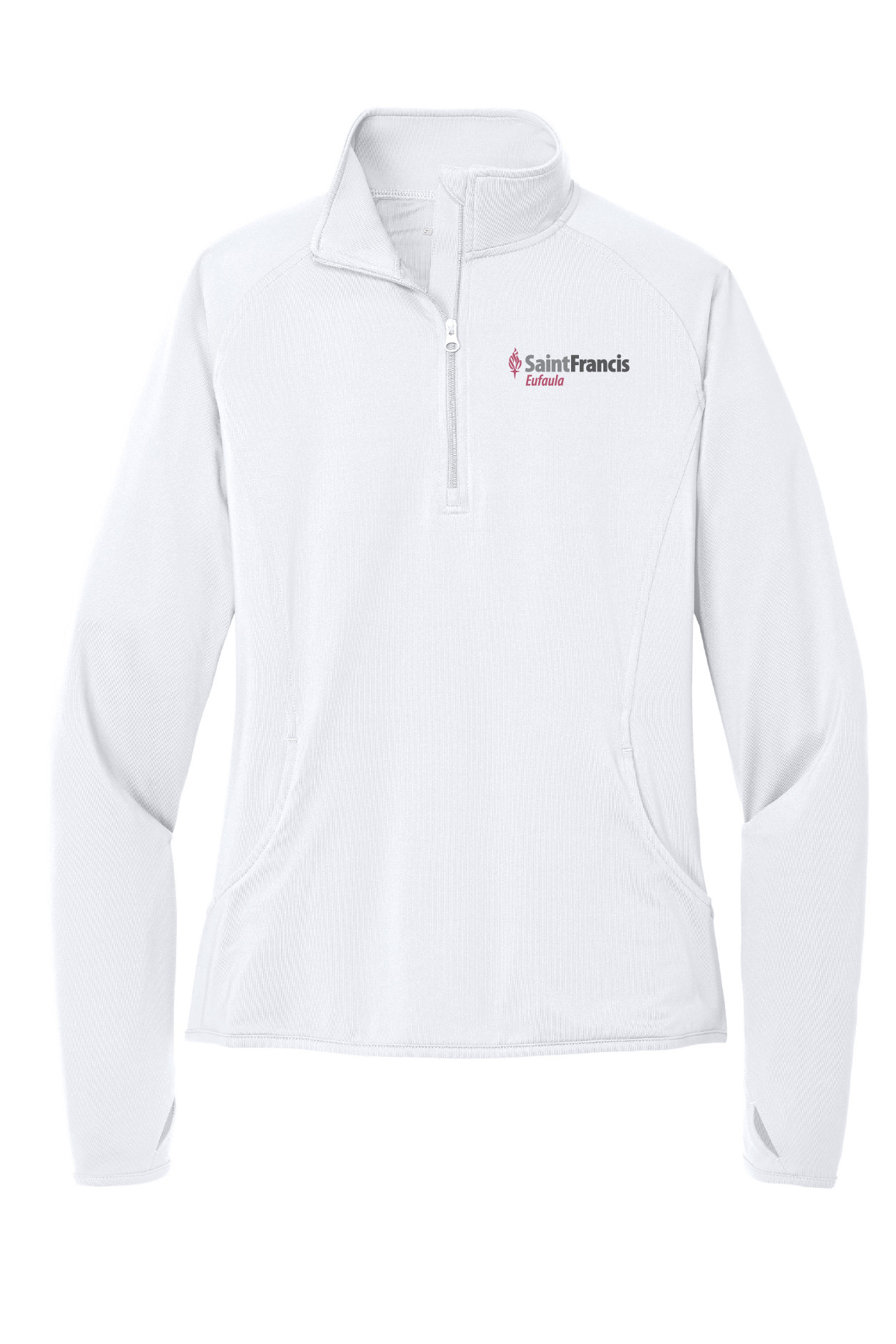 Sport-Tek® Ladies Sport-Wick® Stretch 1/4-Zip Pullover - Image 4