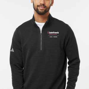 Adidas Men's Spacer Quarter-Zip Pullover 🩷