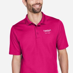 Men's CrownLux Performance® Plaited Polo 🩷