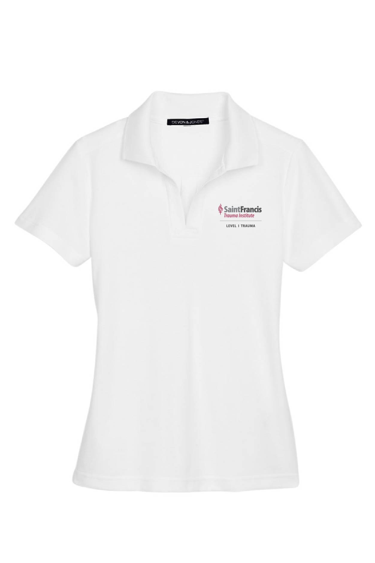 Women's CrownLux Performance® Plaited Polo 🩷 - Image 5