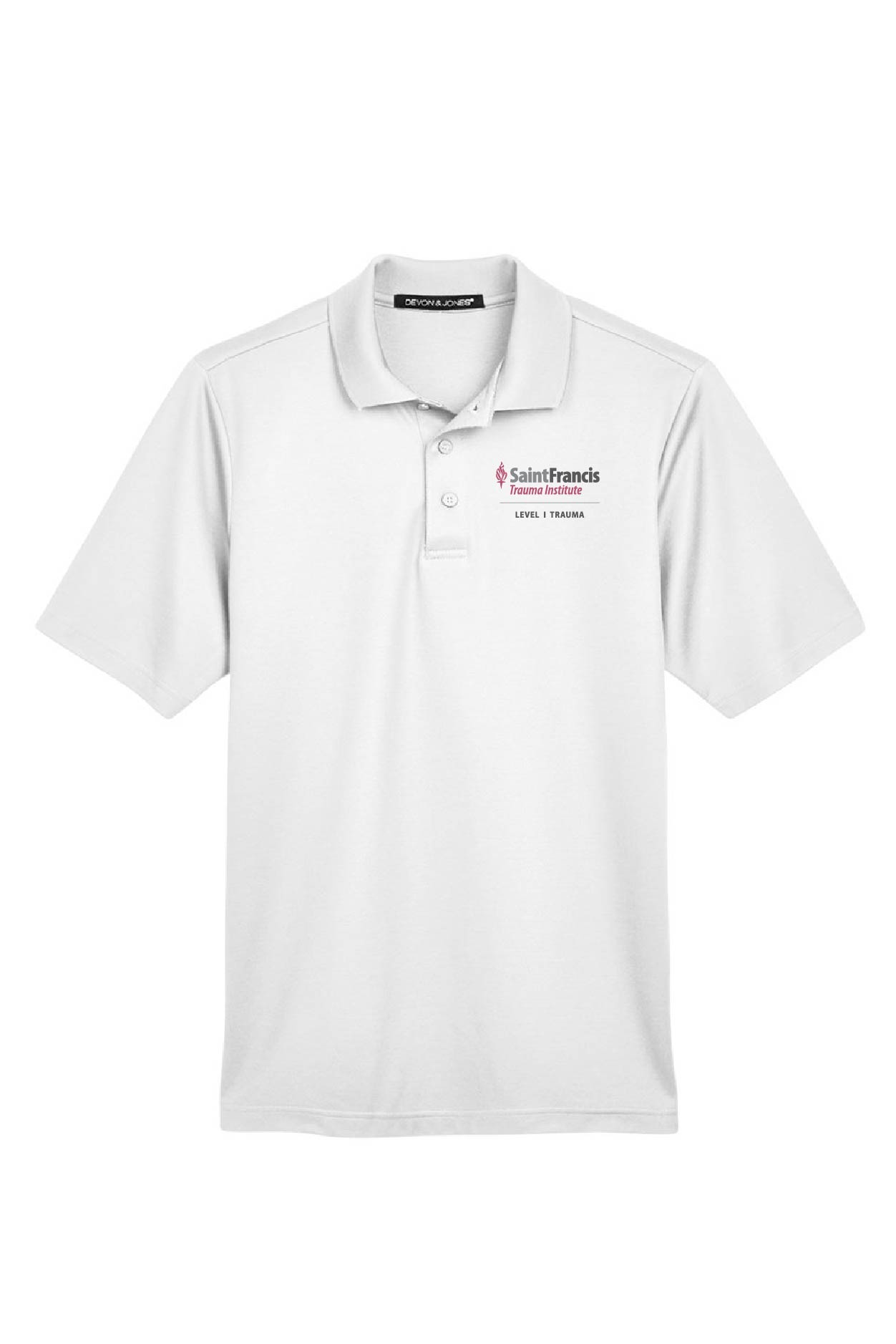 Men's CrownLux Performance® Plaited Polo 🩷 - Image 4