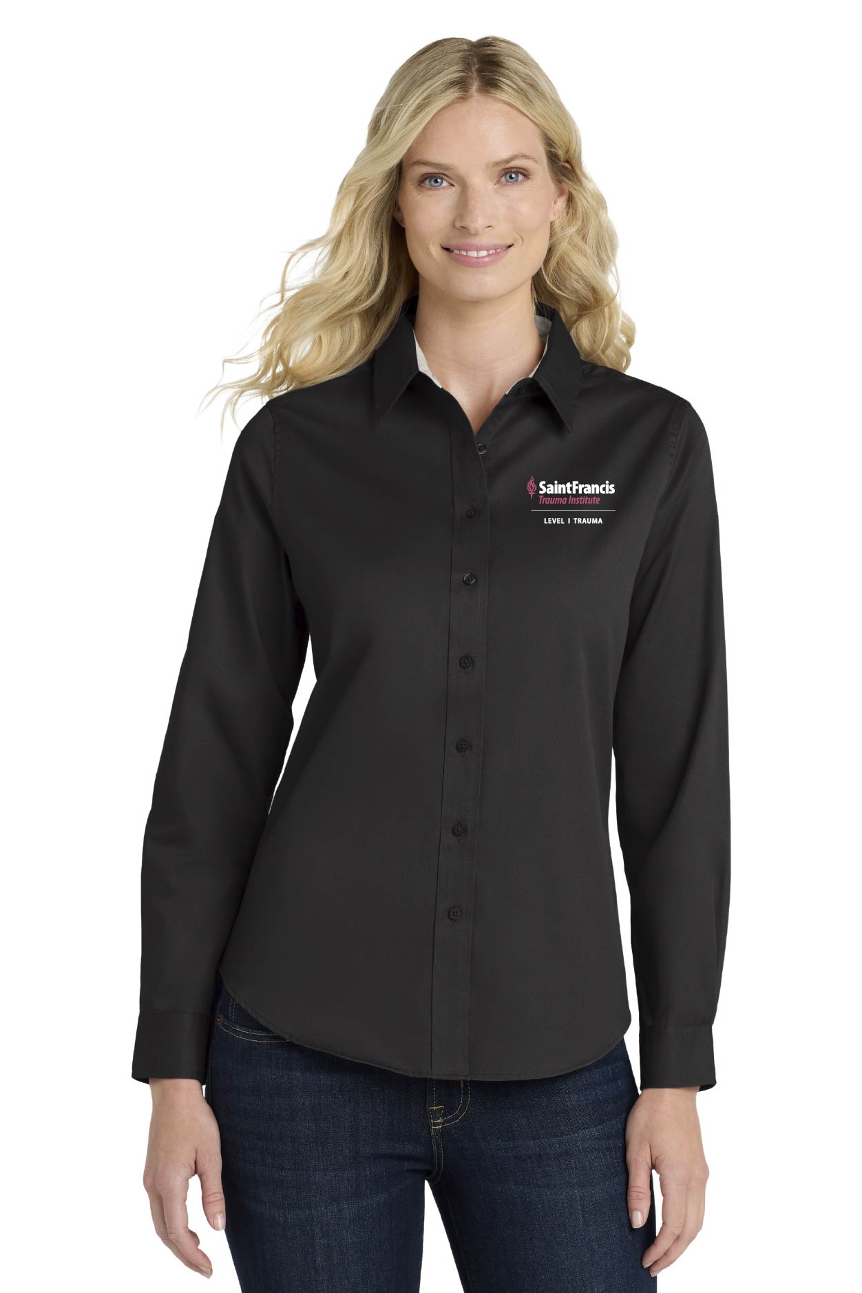 Port Authority® Ladies Long Sleeve Easy Care Shirt 🩷