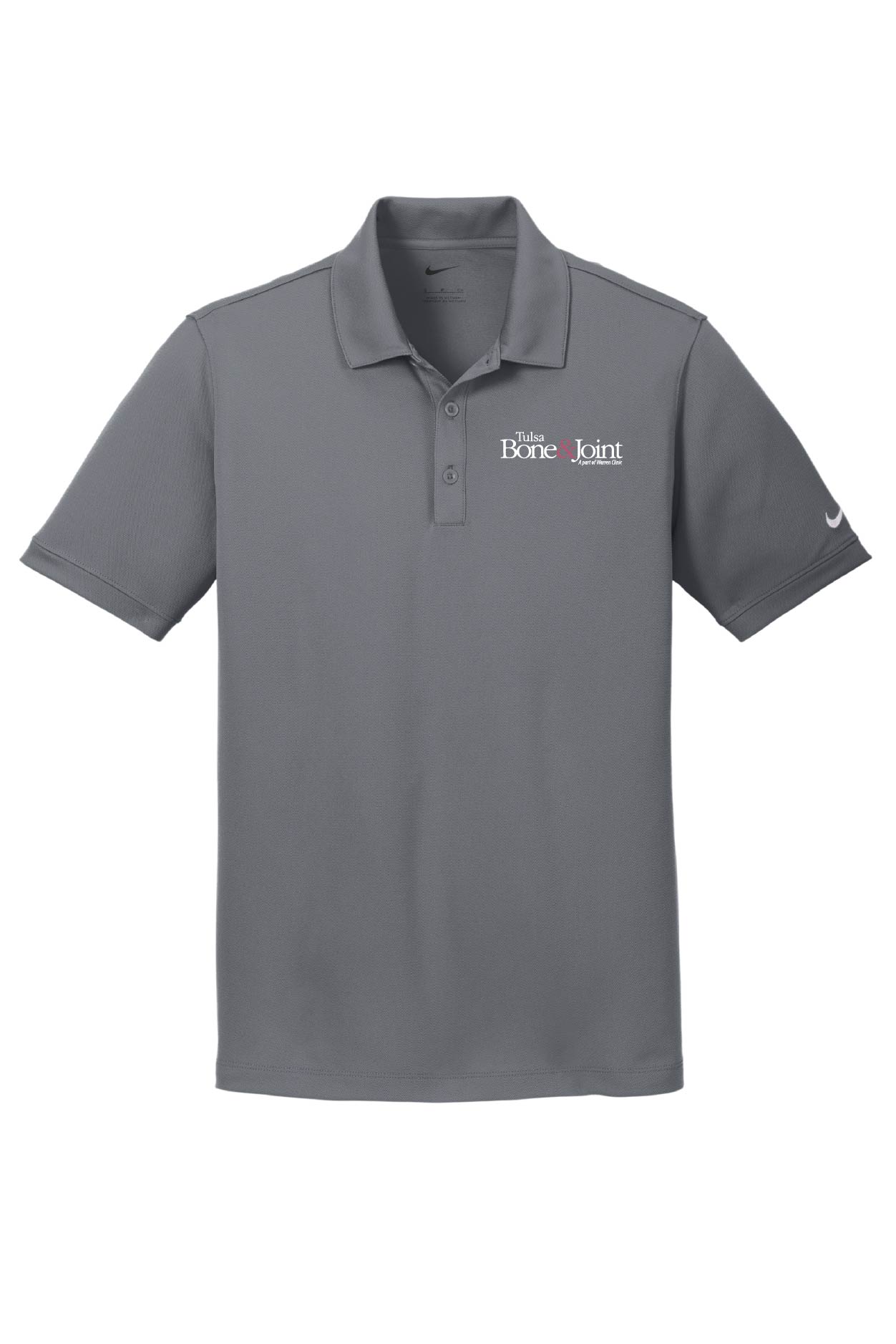 Nike Dri-FIT Solid Icon Pique Modern Fit Polo - Image 3