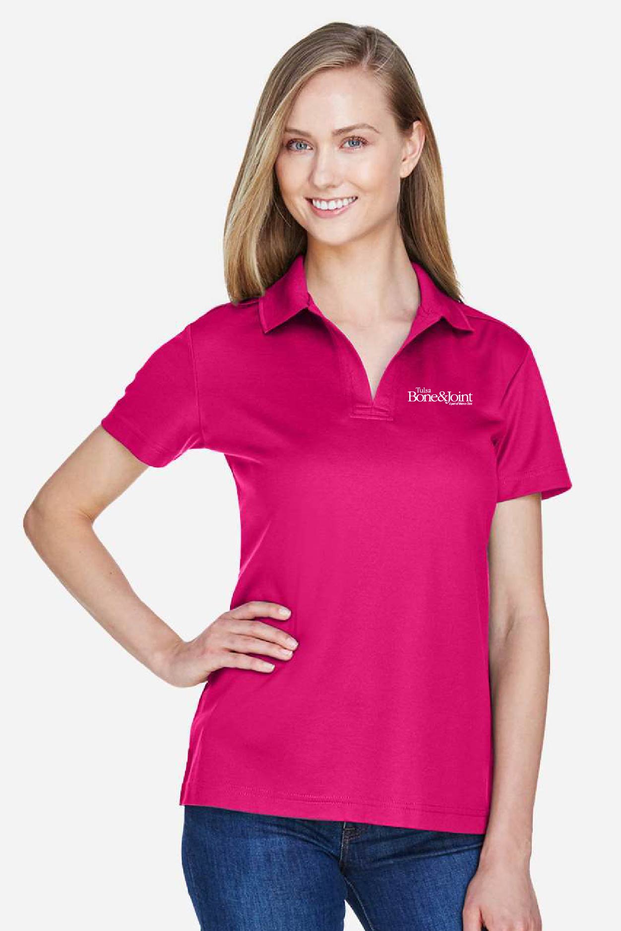 Women's CrownLux Performance® Plaited Polo