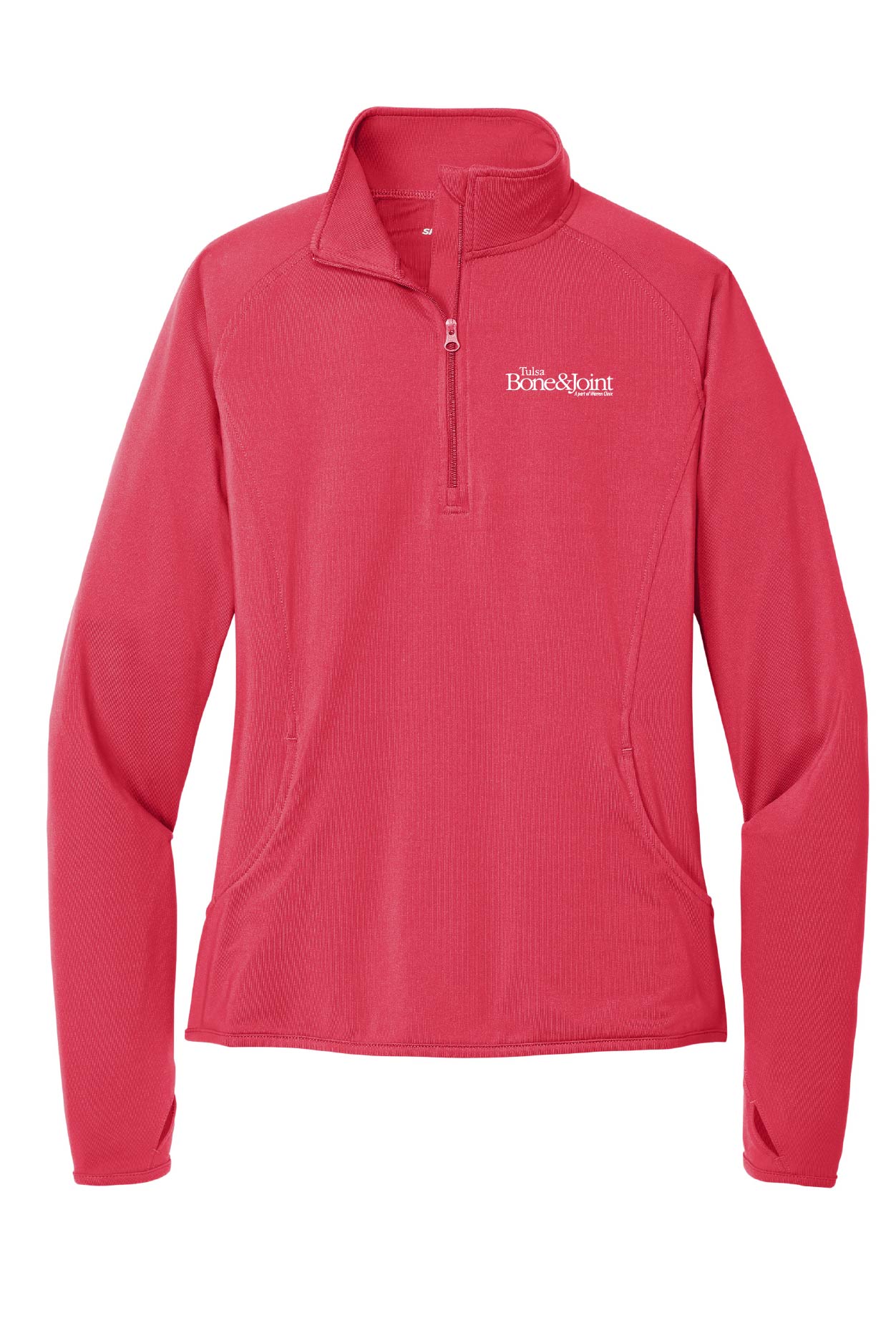 Sport-Tek® Ladies Sport-Wick® Stretch 1/4-Zip Pullover - Image 3